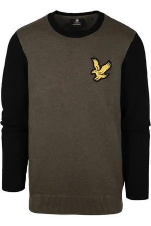 Lyle & Scott Lyle & Scott Pullover Logo Olivgrün - Größe M