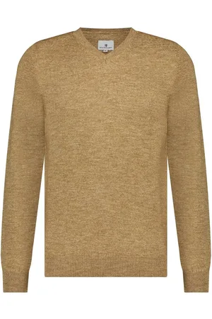 State of art Pullover mit V-Ausschnitt Melange - Größe XL
