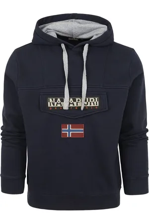 Napapijri Burgee Pullover Blau - Größe S