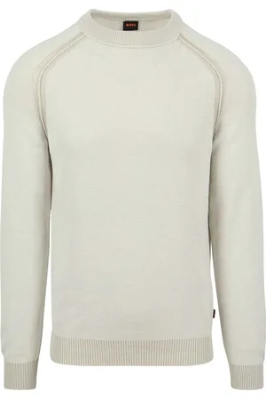HUGO BOSS Pullover Apuok Greige - Größe XXL