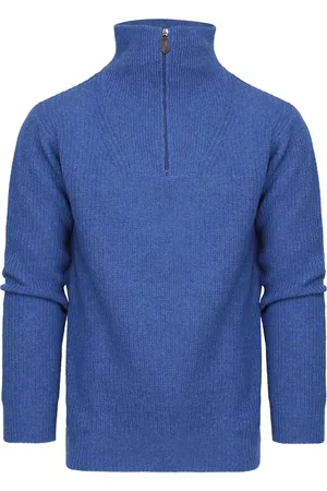 Suitable Half Zip Pullover Wool Blend - Größe XXL