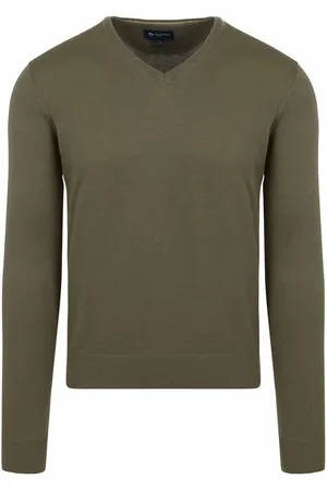 Suitable Respect Pullover Vinir Olivgrün - Größe XL