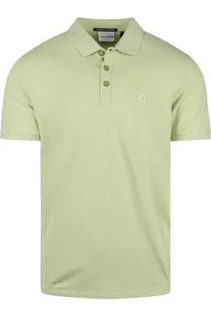 No Excess Polo Shirt Minzgrün - Größe M