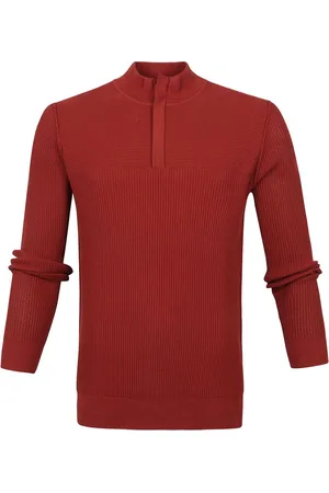 Suitable George Pullover Half Zip Rost - Größe M