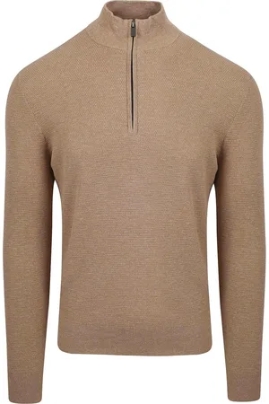 Suitable Half Zip Pullover Struktur - Größe 3XL