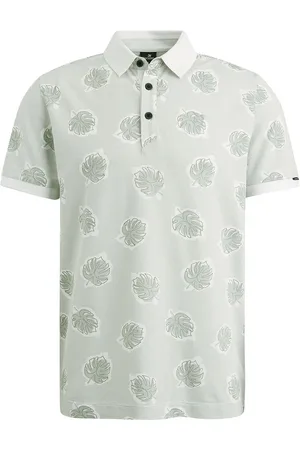 Vanguard Piqué Poloshirt Druck Hellgrün - Größe XL