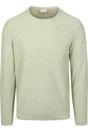 No Excess Pullover Hellgrün - Größe M