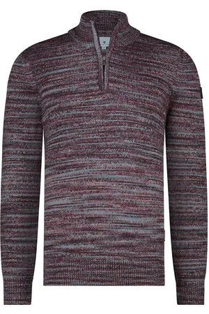 State of art Half Zip Pullover Melange - Größe XXL