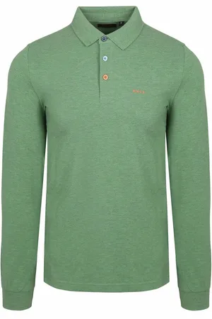 New Zealand Auckland NZA Longsleeve Polo Marshall Classic Army - Größe M