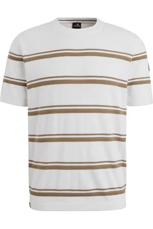 Vanguard Knitted T-Shirt Streifen - Größe M