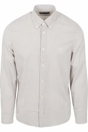 Marc O’ Polo Hemd Poplin Streifen - Größe L