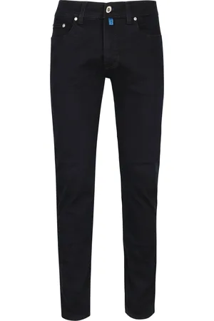 Pierre Cardin Hose Lyon Future Flex Dunkel Blau - Größe W 32 - L 30