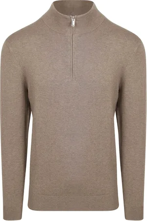 Profuomo Half Zip Pullover Luxury Basic - Größe L