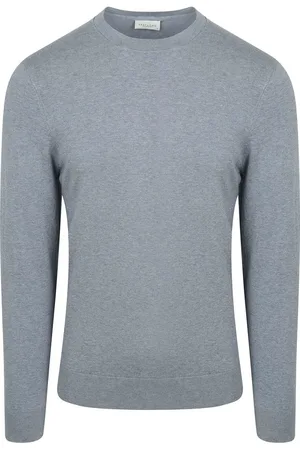 Profuomo Pullover Luxury Basic Blau - Größe XL