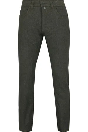 Pierre Cardin Trousers Lyon Tapered Grün - Größe W 31 - L 34