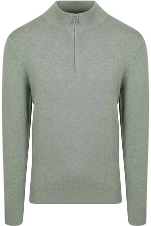 Profuomo Half Zip Pullover Luxury Basic - Größe M