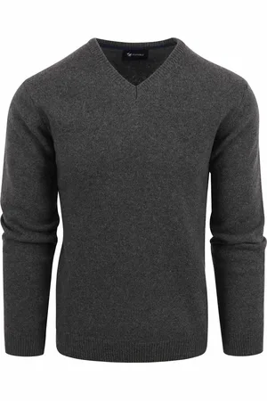 Suitable Lammwolle Pullover V-Ausschnitt - Größe M