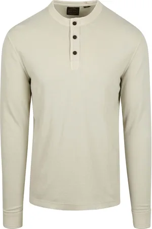 Superdry Longsleeve Light stone - Größe L