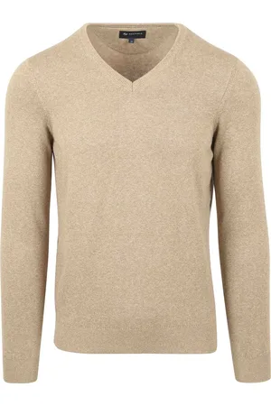 Suitable Respect Bio-Baumwolle Pullover Vinir Melange Sand - Größe L