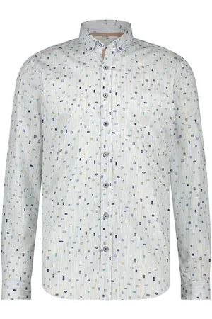 State of art Twill Hemd Druck - Größe L