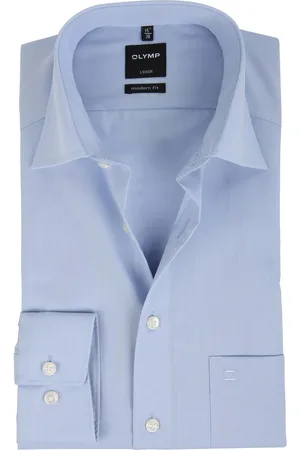 Olymp Luxor Hemd Modern Fit Light Blue - Größe 39
