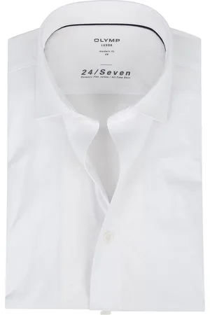 Olymp Luxor Jersey Stretch Shirt 24/Seven - Größe 41