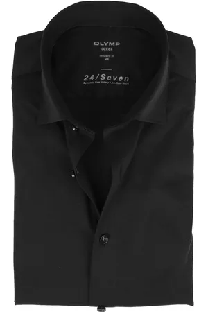 Olymp Luxor Jersey Stretch Hemd 24/Seven - Größe 42