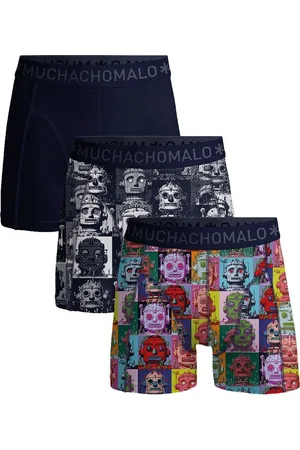 Muchachomalo Boxershorts 3er-Pack Robot Heads - Größe L