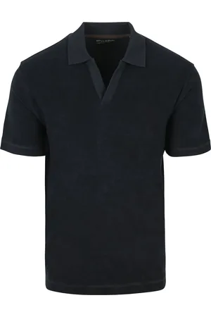 Marc O’ Polo Poloshirt Riva Terry Cloth Navy - Größe L