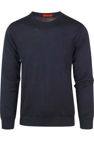 Suitable Merino Pullover O Navy - Größe XL