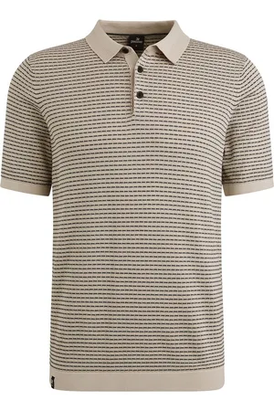 Vanguard Knitted Poloshirt Druck - Größe M