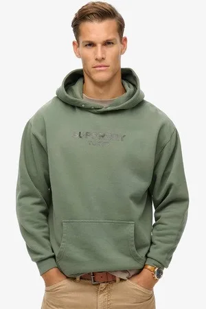 Superdry Herren Locker Geschnittenes Luxury Sport Hoodie