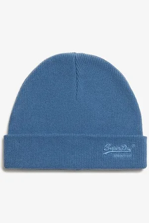 Superdry Herren Essential Beaniemütze aus Strickgewebe mit Logo