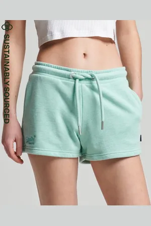 Superdry Damen Jersey-shorts aus Bio-baumwolle mit Vintage Logo