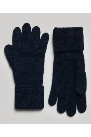 Superdry Damen Gerippte Essential Handschuhe