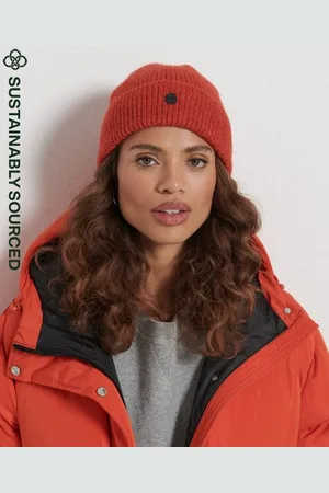 Superdry Damen Luxe Beaniemütze