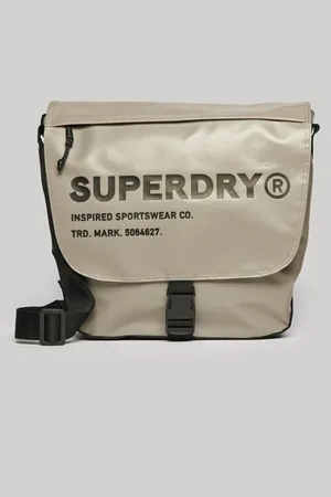 Superdry Damen Messenger Tasche Logo Druck, Größe: Einheitsgröße