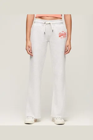 Superdry Damen Neon Vintage Logo Jogginghosen mit Niedriger Leibhöhe und Schlag