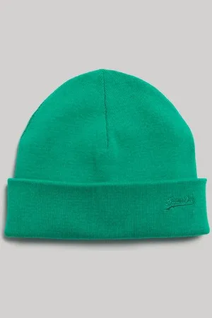 Superdry Herren Vintage Logo Beaniemütze Gerippt
