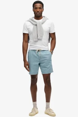Superdry Herren Indigo Bermudashorts