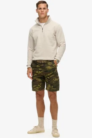 Superdry Herren Schwere Cargo-Shorts, , Größe: 34