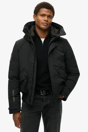Superdry Herren Wattierte City Bomberjacke