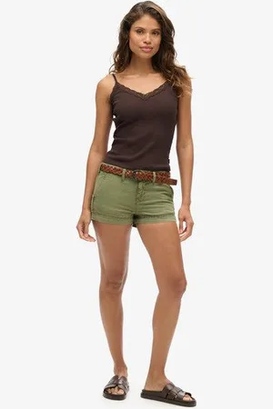 Superdry Damen Chino Hot Shorts