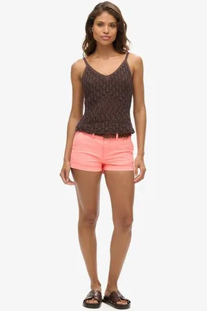 Superdry Damen Chino Hot Shorts