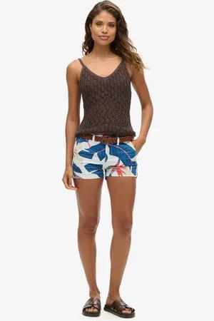 Superdry Damen Chino Hot Shorts
