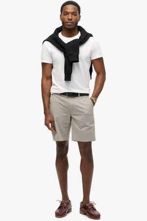 Superdry Herren Stretch-chinoshorts
