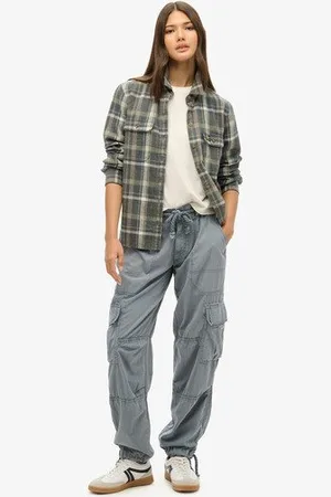Superdry Damen Leichte Strand-cargohose