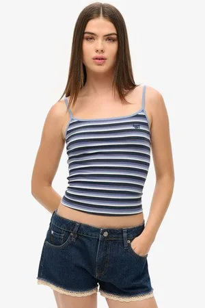 Superdry Damen Hot Jeansshorts