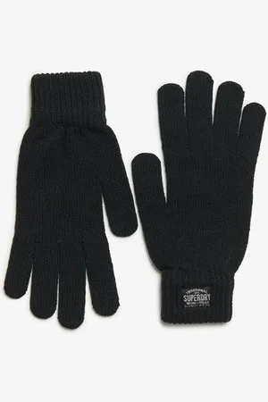 Superdry Damen Klassische Strickhandschuhe