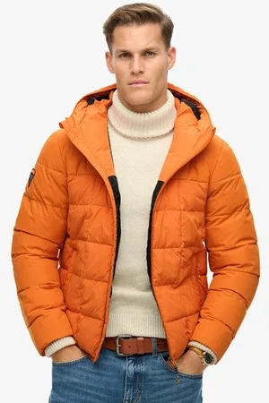 Superdry Herren Expedition Steppjacke mit Kapuze, Größe: XXL